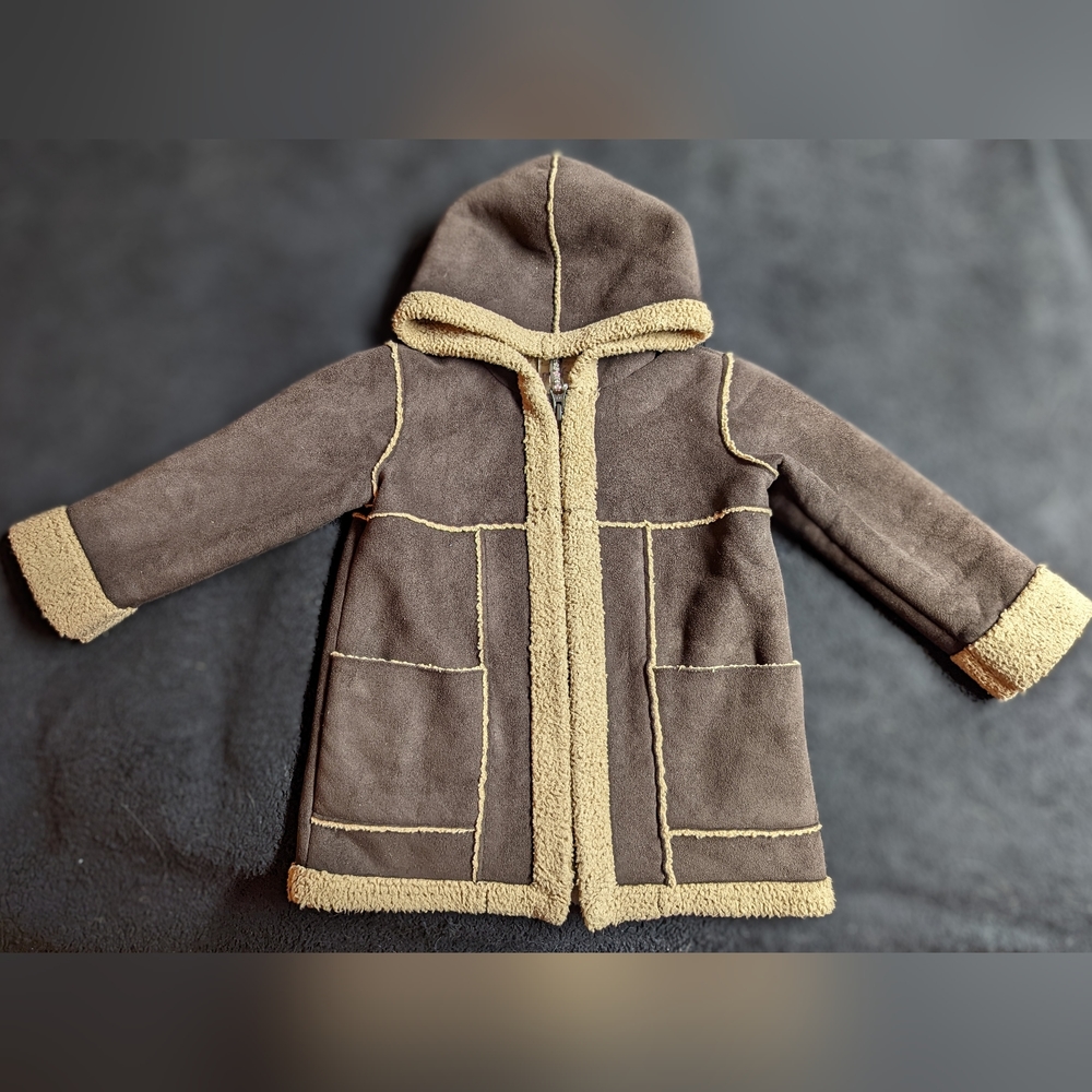 Old Navy faux shearling jacket size 2T